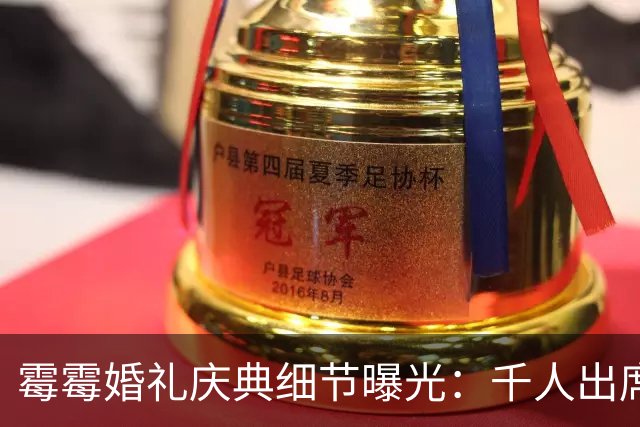 霉霉婚礼庆典细节曝光：千人出席，全部禁用手机，派对将开至凌晨